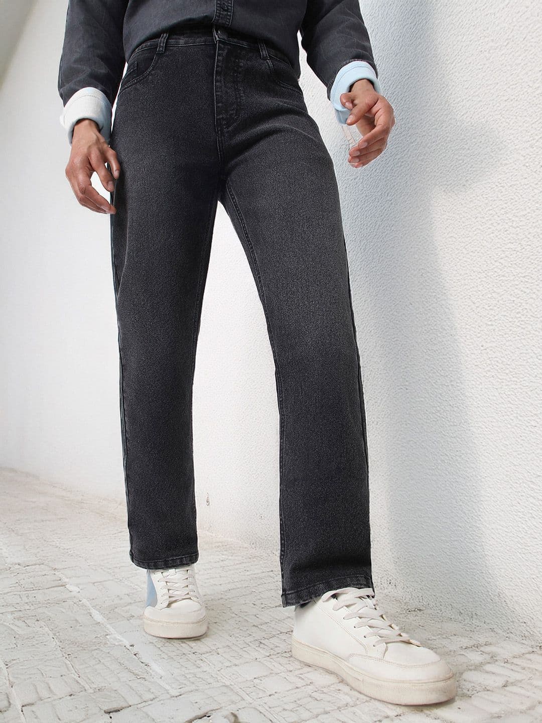 Urbano Fashion Men Straight Fit Heavy Washed Jeans Stretchable - view 1