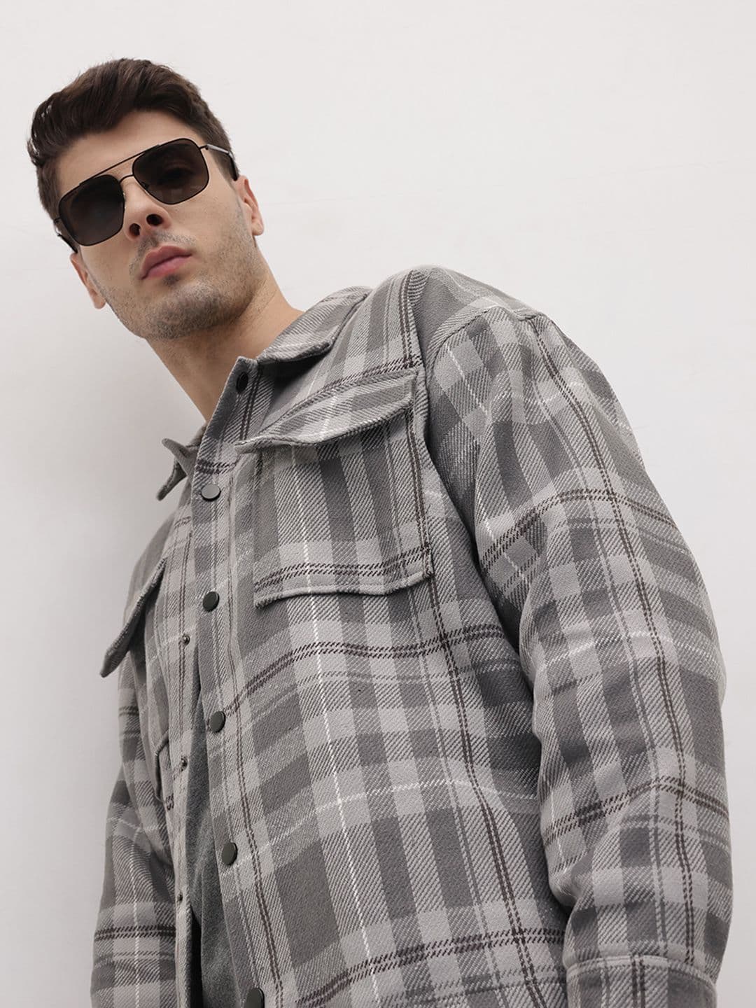 Roadster Men Checked Tailored Jacket - view 1