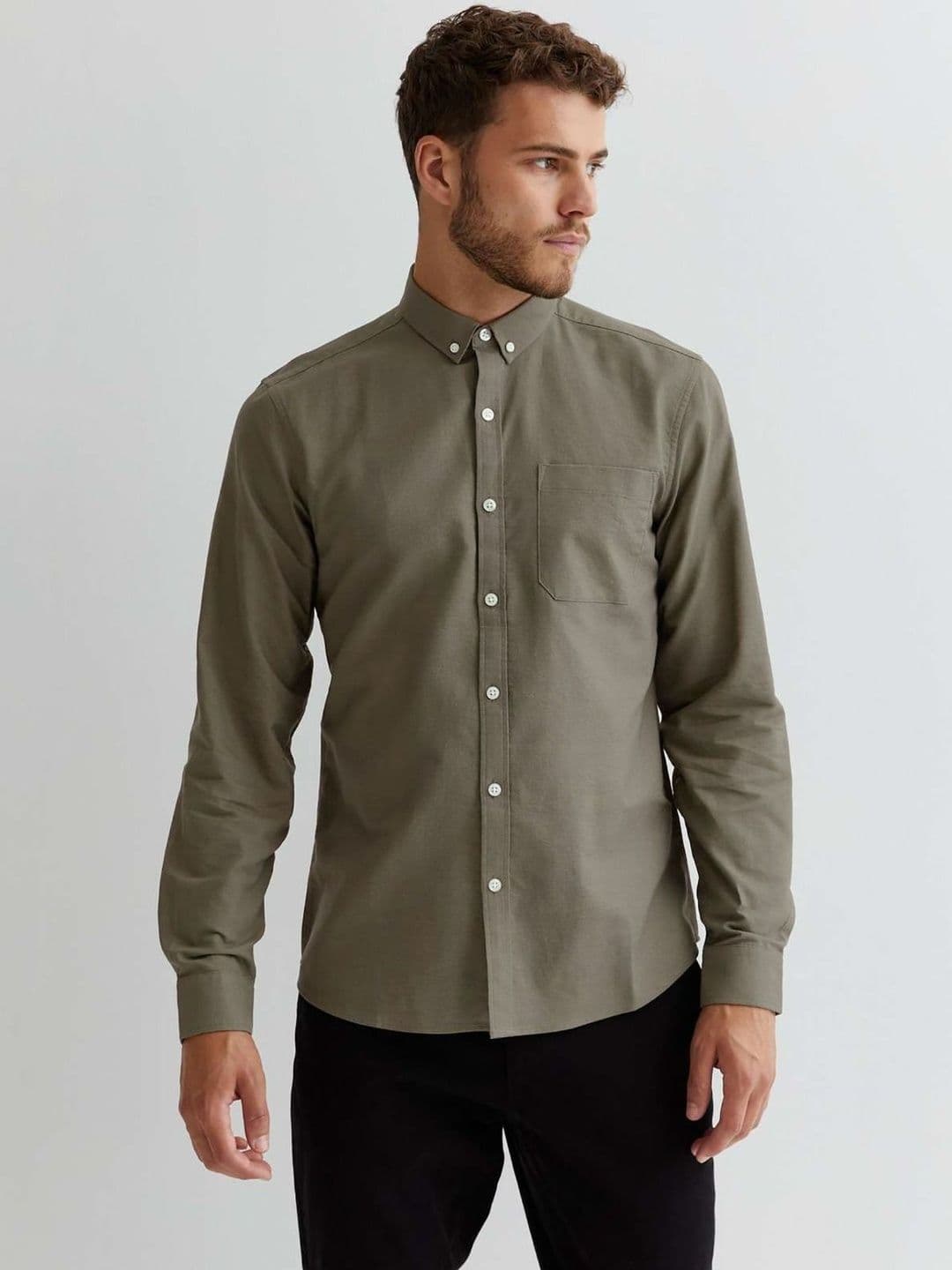 MISCHIEF MONKEY Men Classic Casual Shirt - view 1