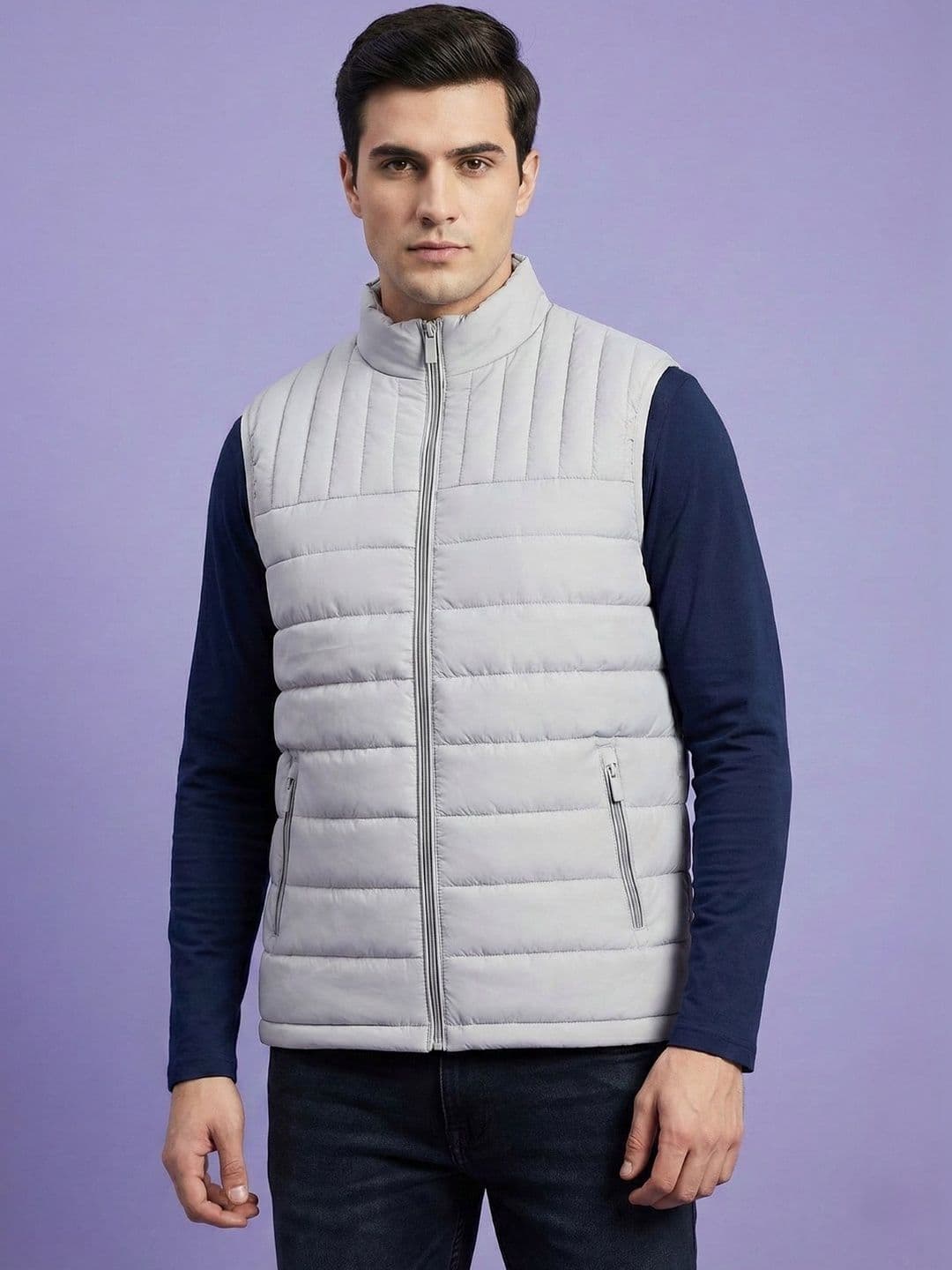 AR-FIT Men Lightweight Bomber Jacket - view 1