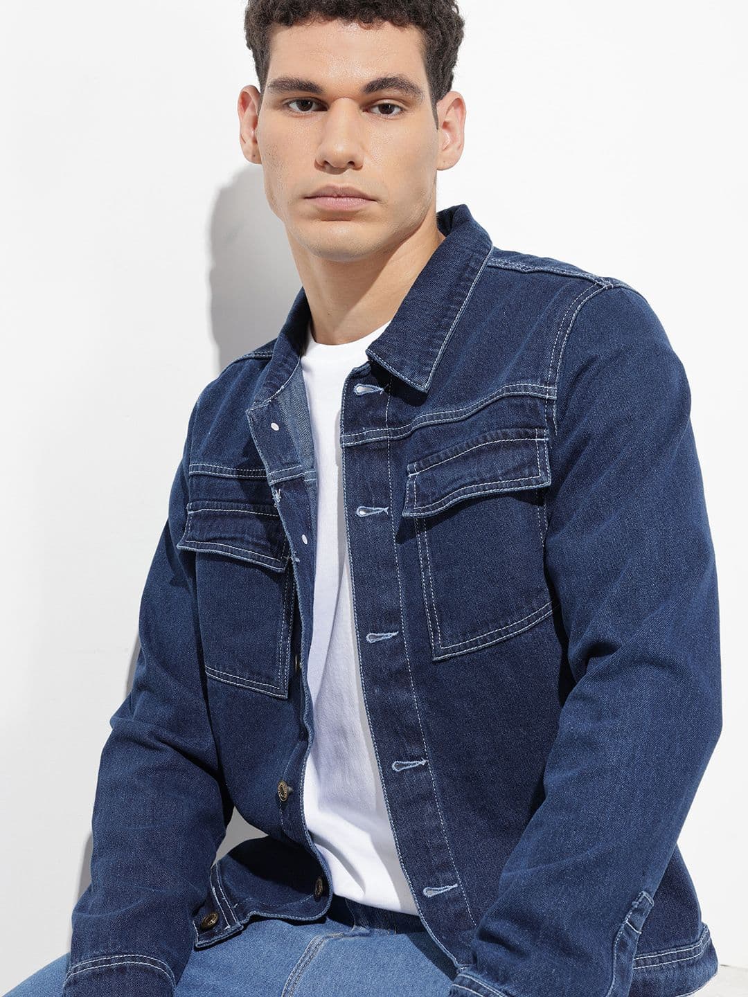 The Roadster Life Co. Pure Cotton Denim Jacket - view 1