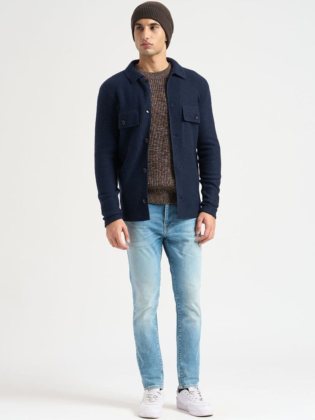 SELECTED Men Woollen Woven Jacket - view 1