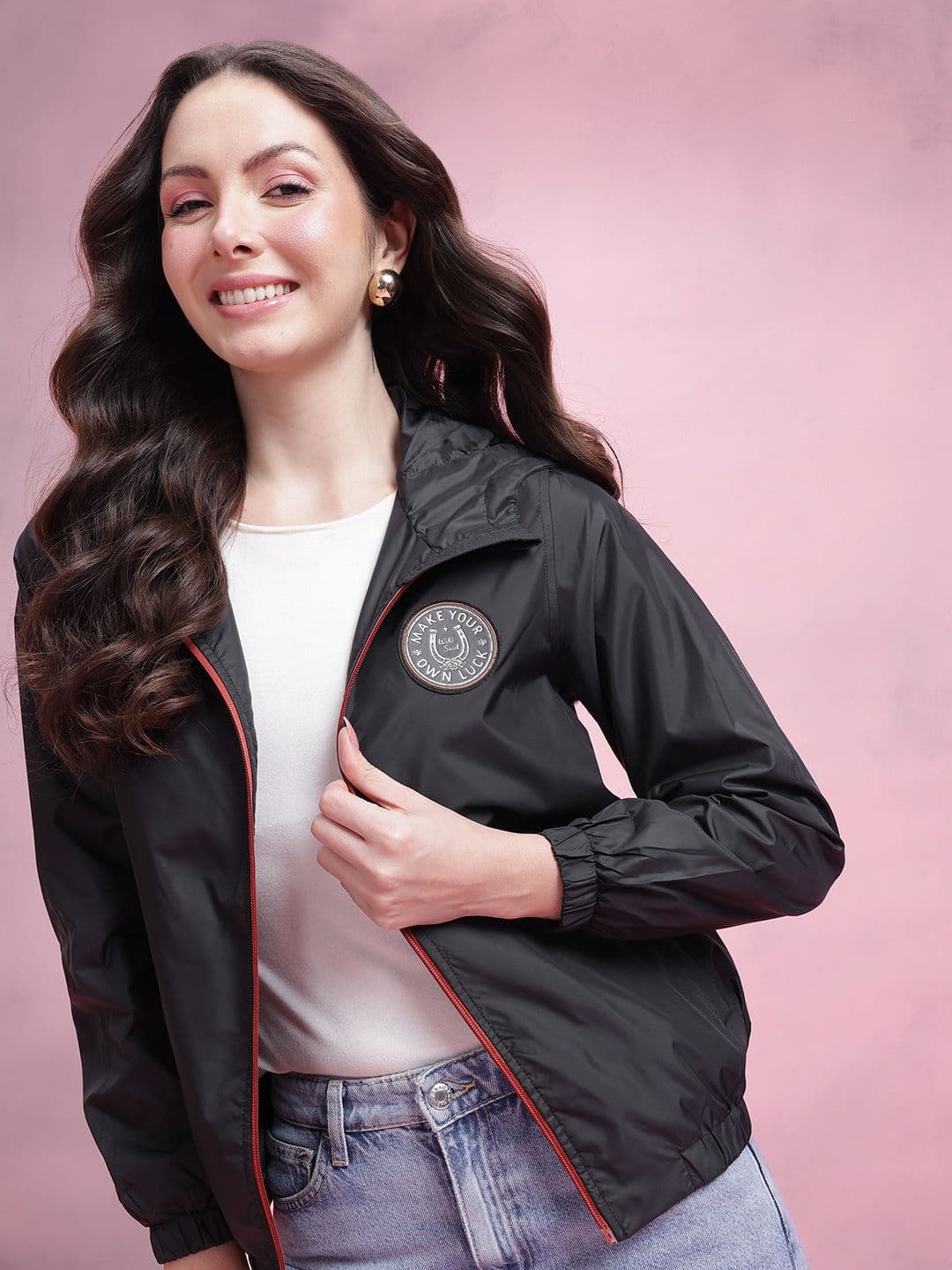 DressBerry Tailored Jacket with Applique Detail - view 1