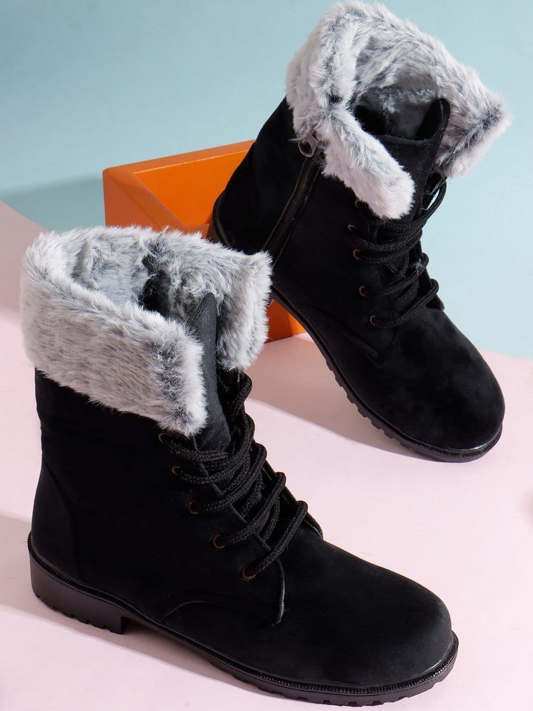 Denill Women Round Toe Winter Boots - view 1