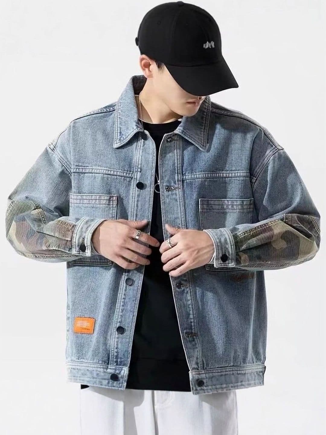 StyleCast x Revolte Men Denim Jacket - view 1