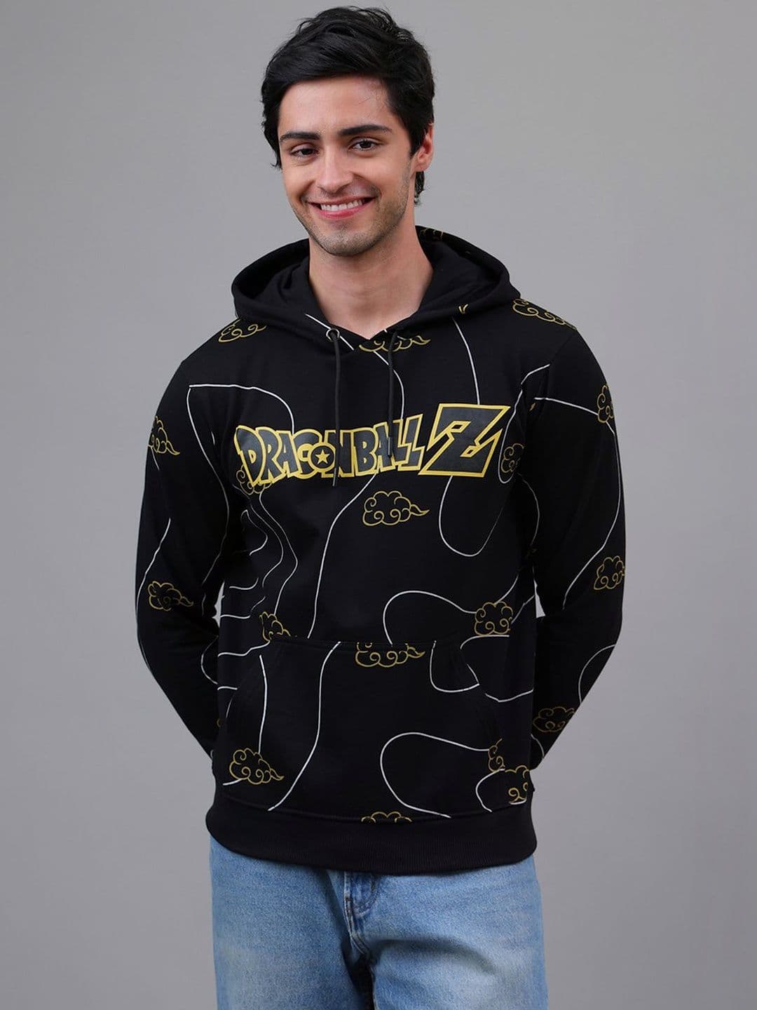 Free Authority Dragon Ball Z Printed Hooded Sweatshirts - view 1