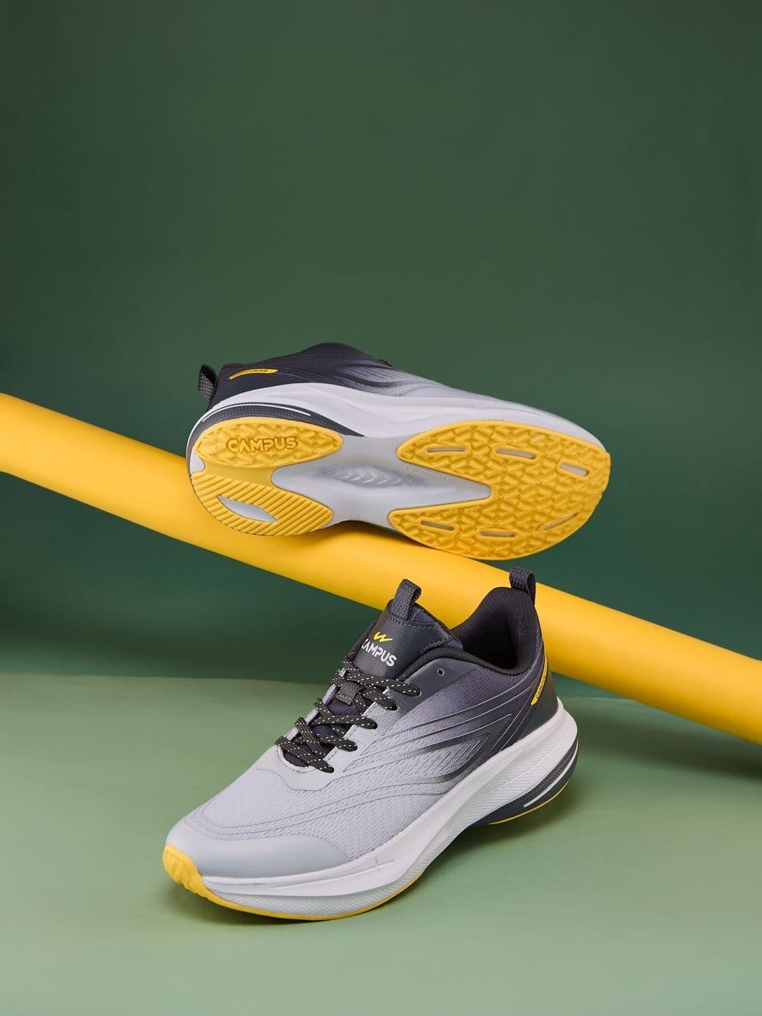 Campus FORTH Men Mesh Running Sports Shoes - view 1