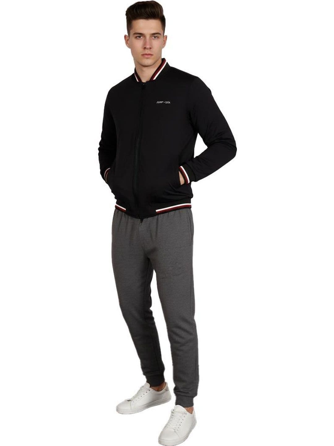 JUMP USA Men Brand Logo Reversible Puffer Jacket - view 1