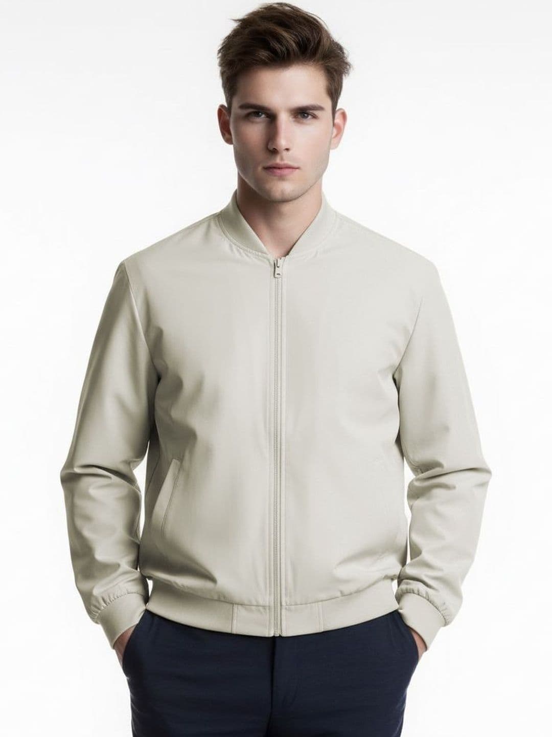 StyleCast x Revolte Men Bomber Jacket - view 1