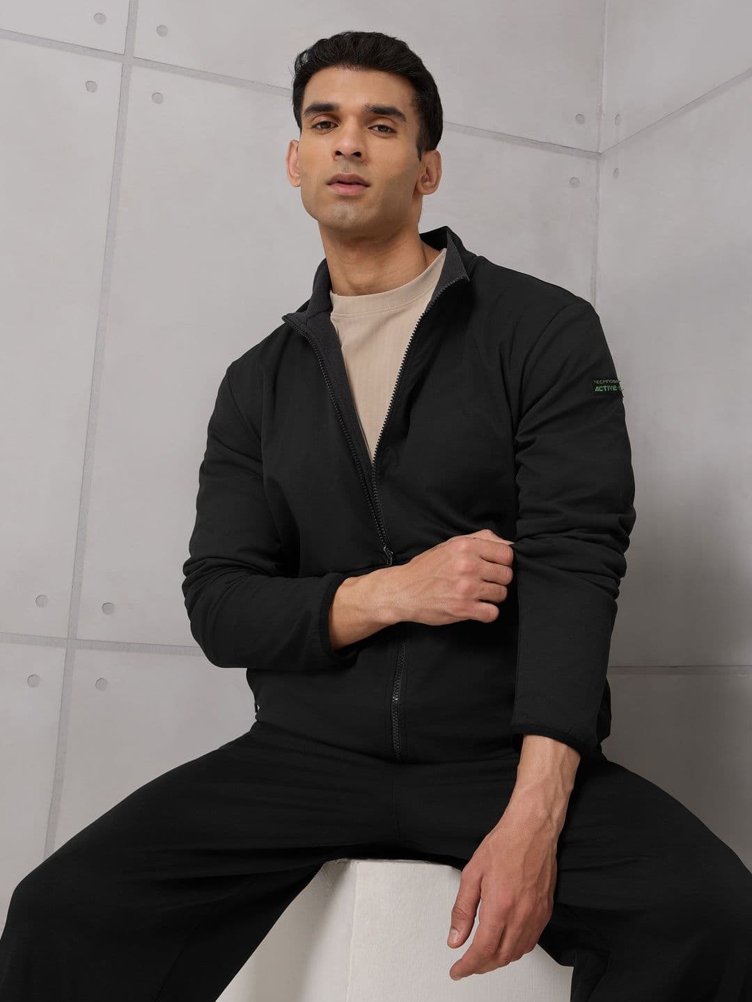 Technosport Men Lightweight Training or Gym Biker Jacket - view 1