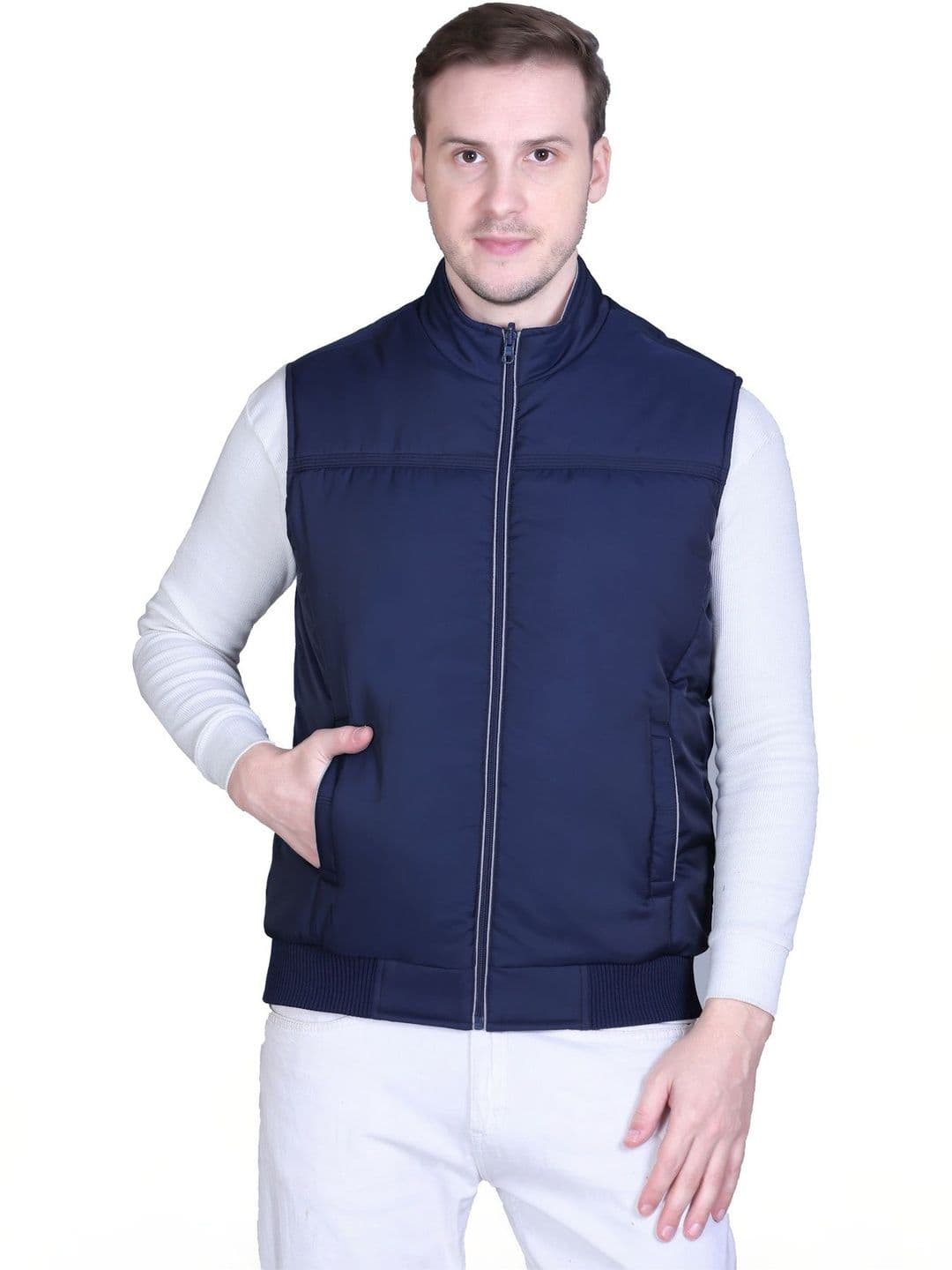 Rare Times Men Lightweight Puffer Jacket - view 1