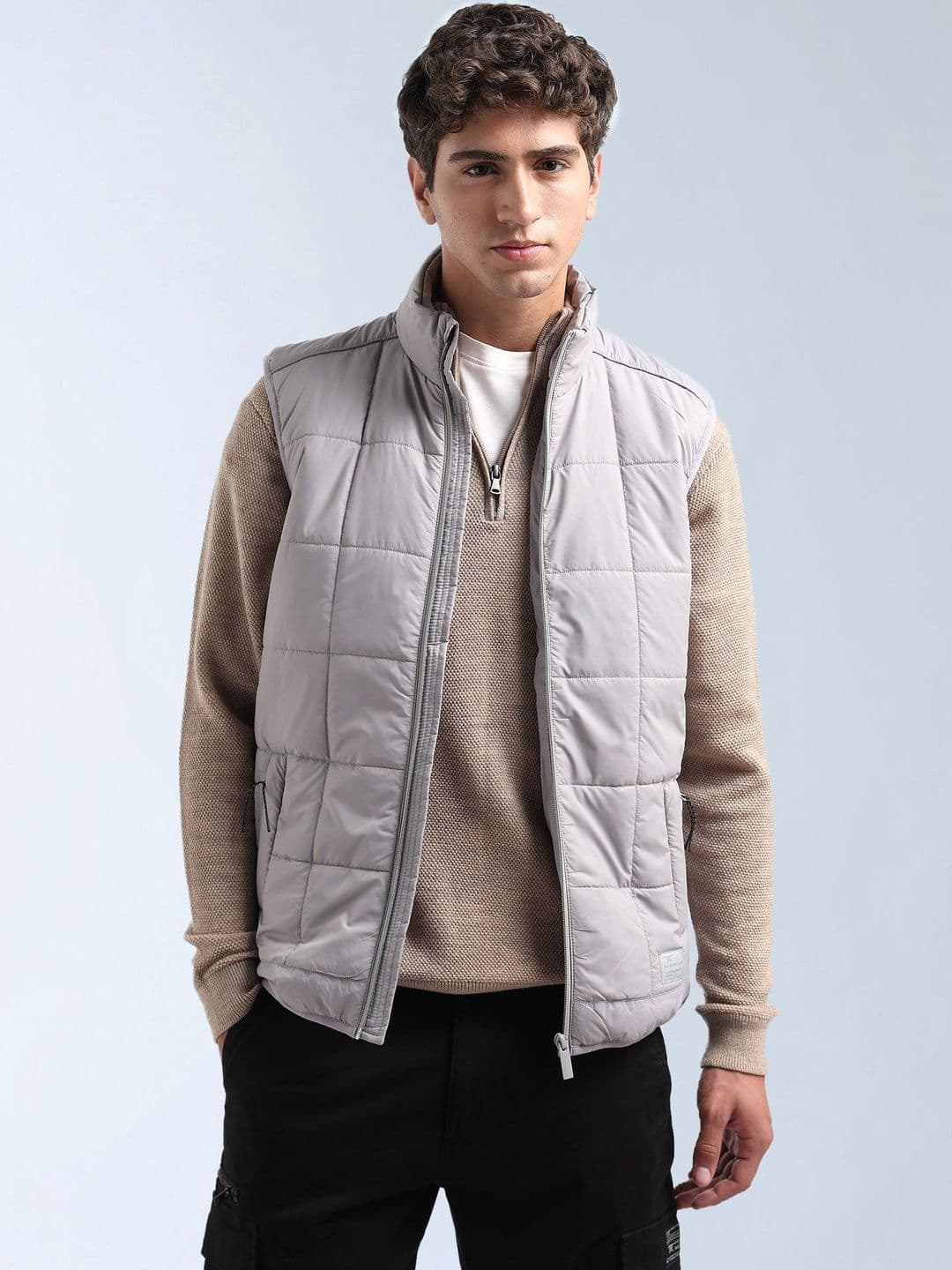 Flying Machine Men Lightweight Puffer Jacket - view 1