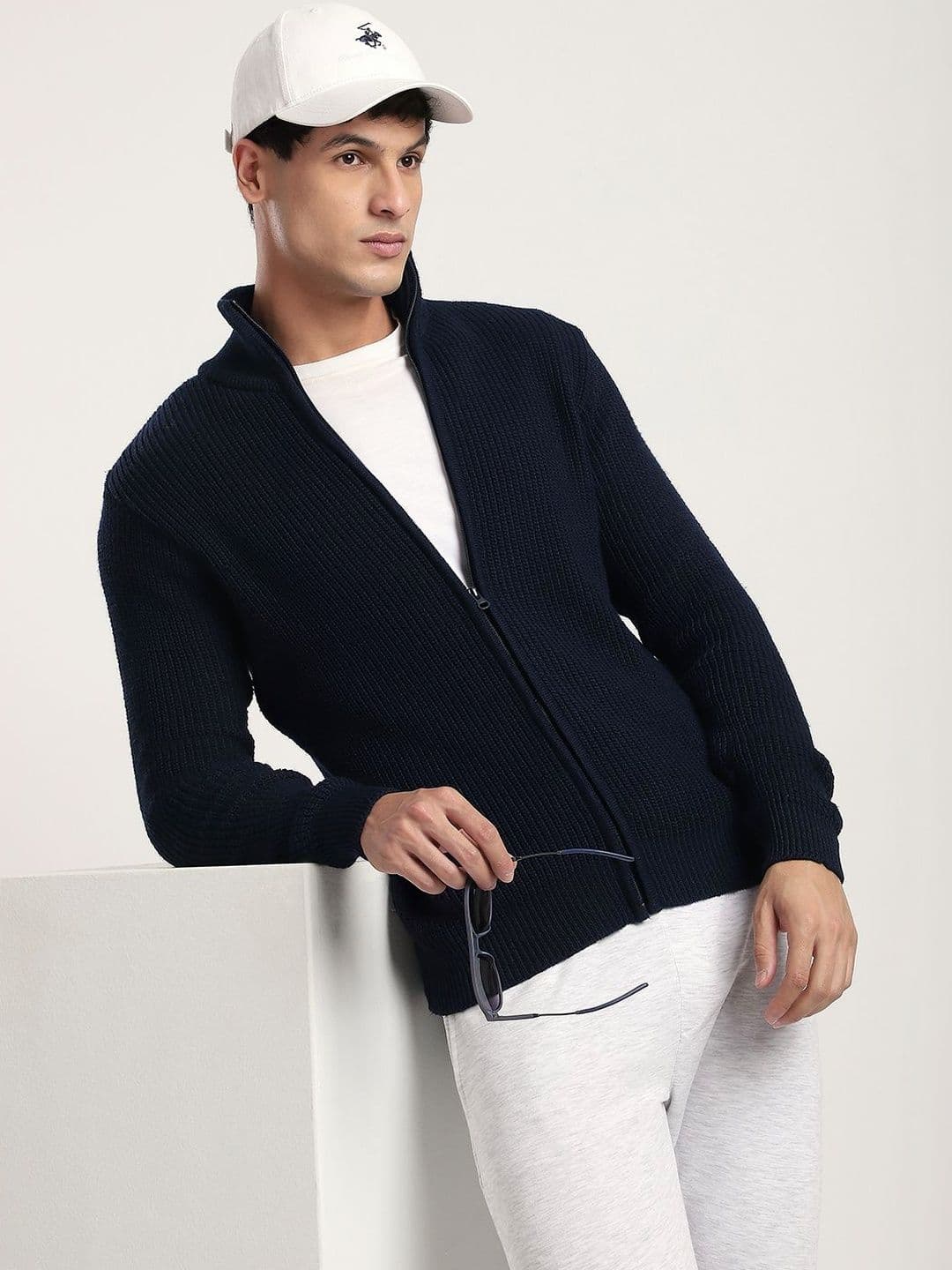 R&B Men Ribbed Pullover - view 1