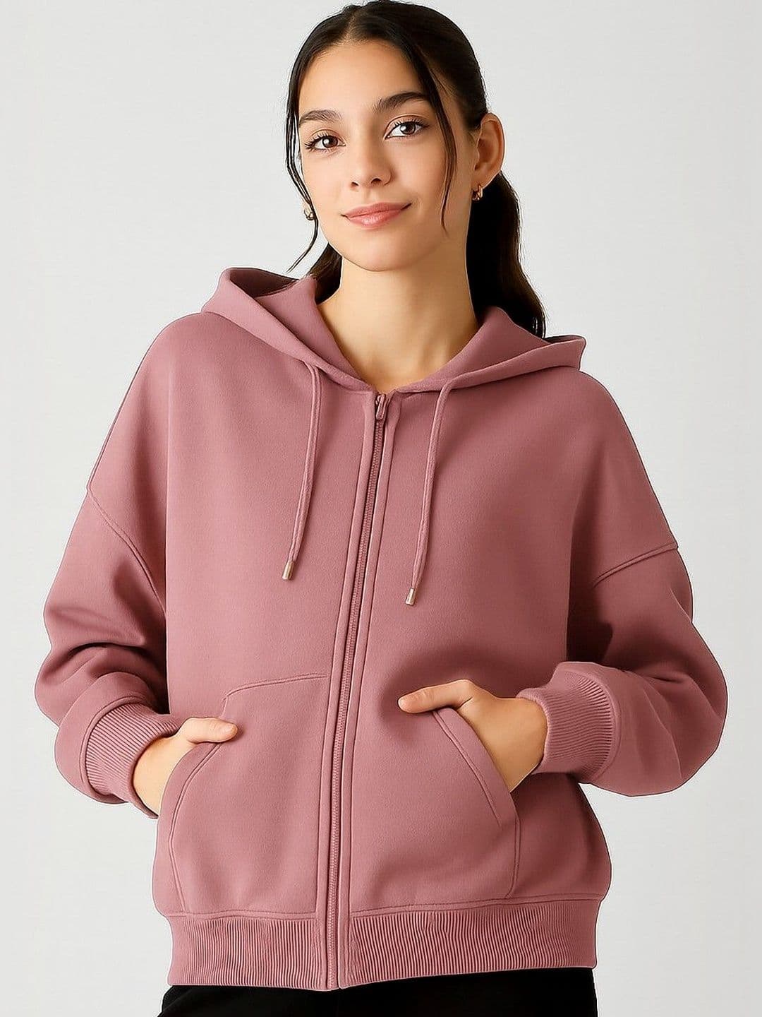 ADBUCKS Women Hooded Sweatshirt - view 1
