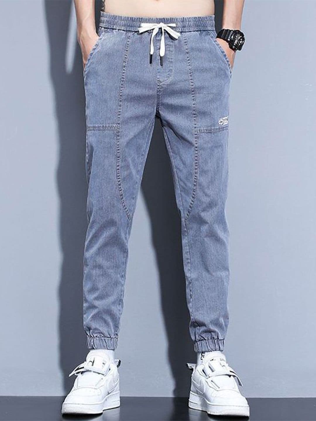 StyleCast x Revolte Men Jogger Fit Mid-Rise Jeans - view 1