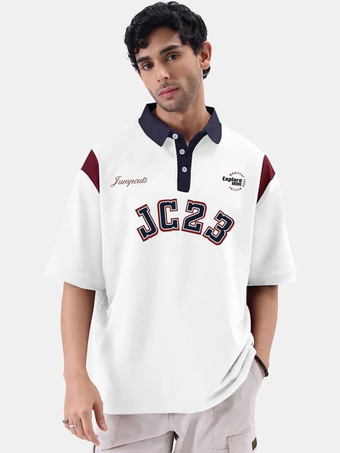 JUMPCUTS Jump Cuts Men Printed Slim fit Tshirt - view 1