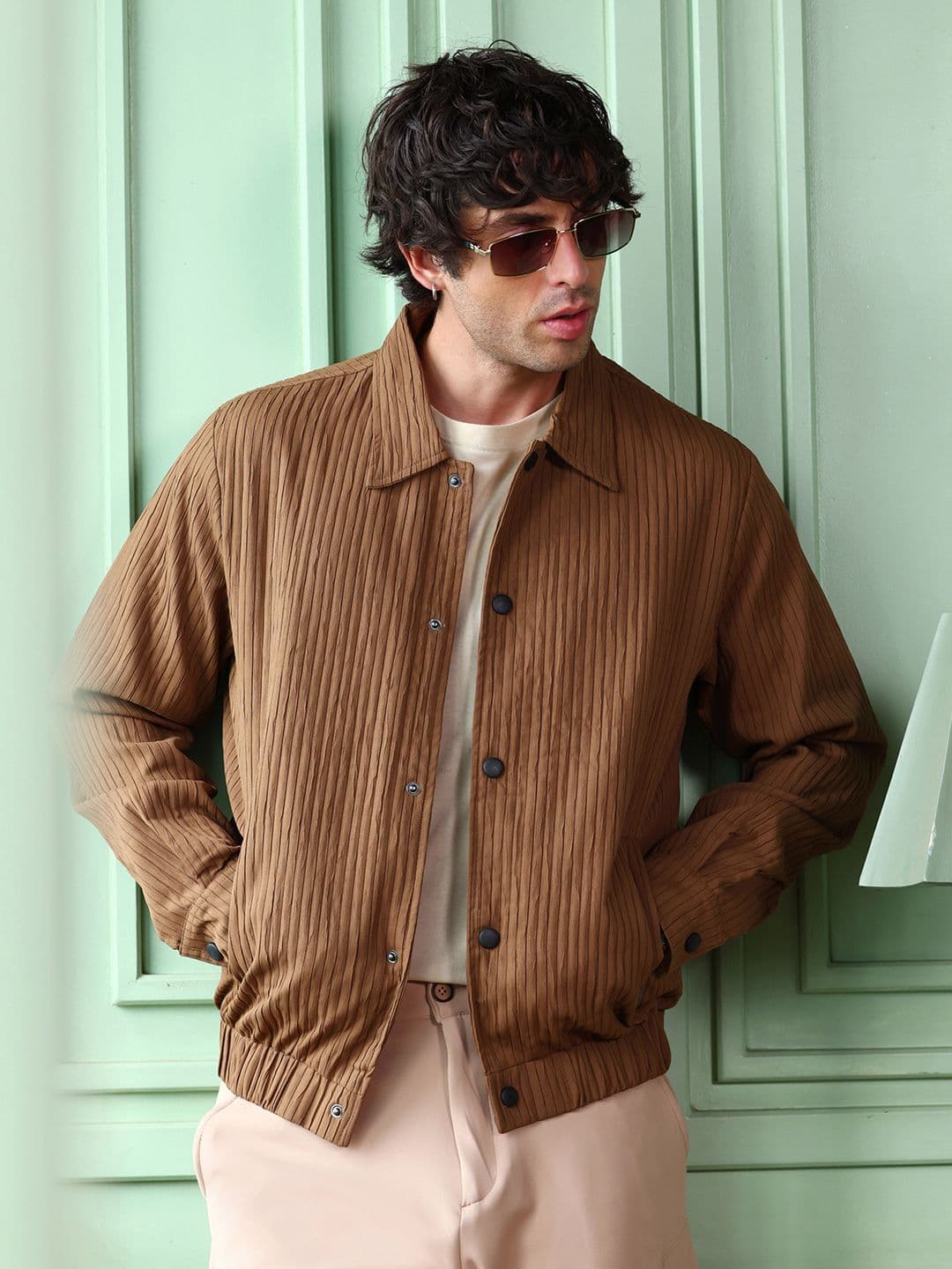 CAHOOT Spread Collar Lightweight Bomber Jacket - view 1