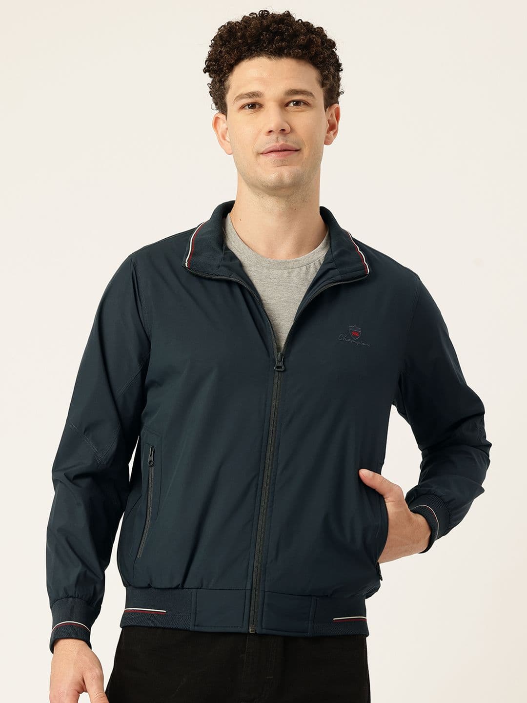 Monte Carlo Mock Collar Padded Jacket - view 1