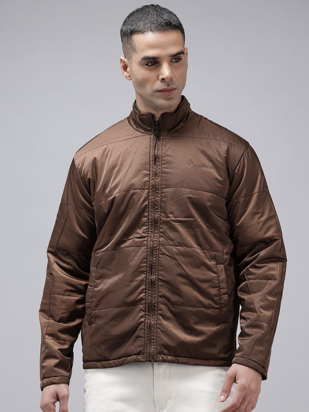 ColorPlus Mock Collar Reversible Quilted Jacket - view 1