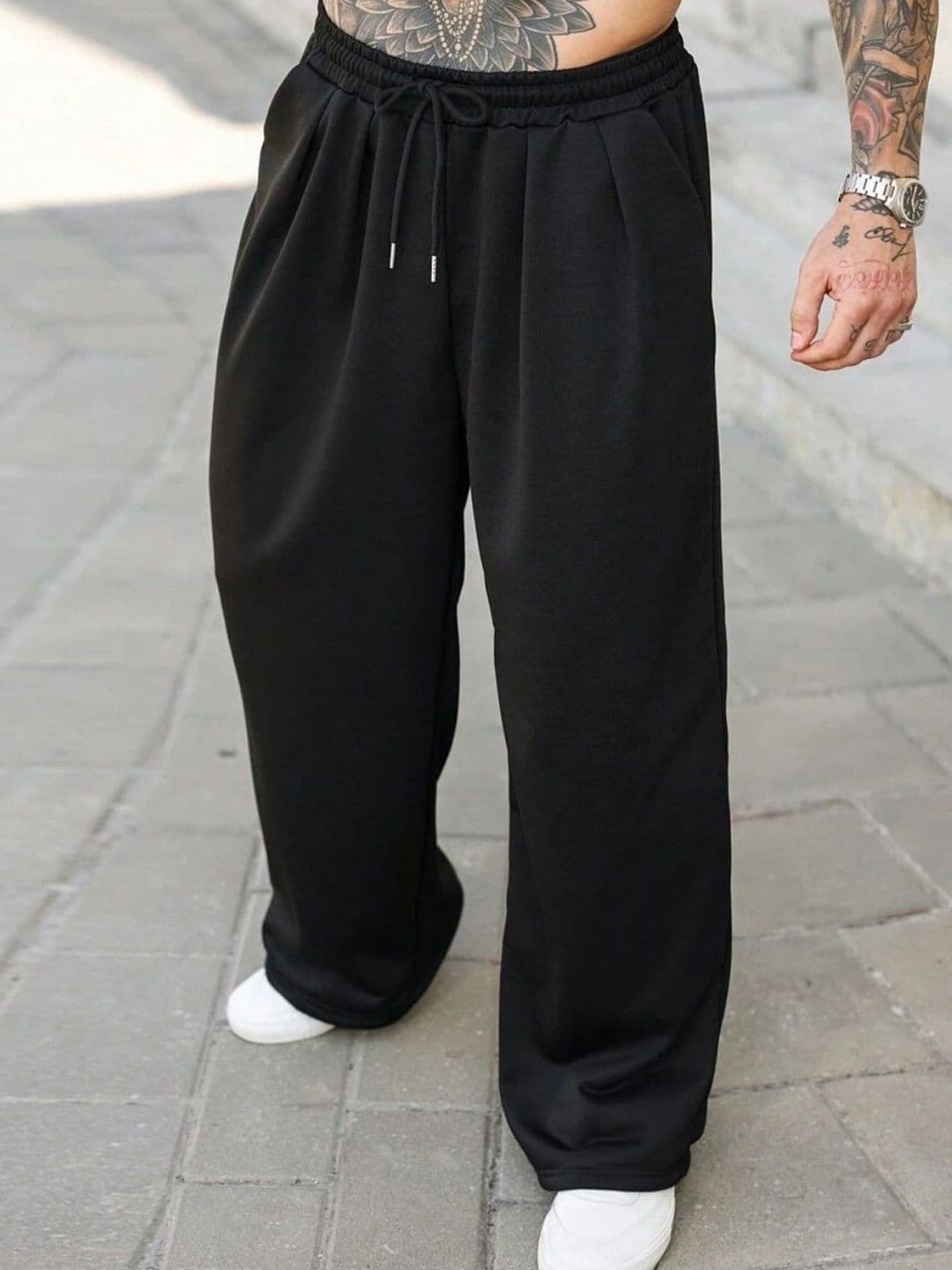 Cloth N code Men Solid Loose Fit Track Pant - view 1