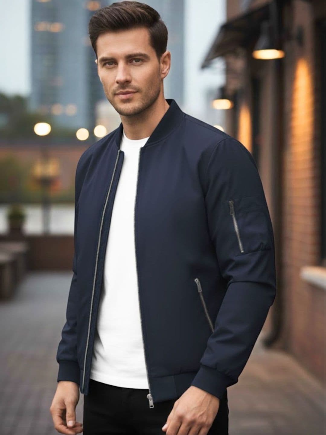 MIA FASHION Men Windcheater Bomber Jacket - view 1