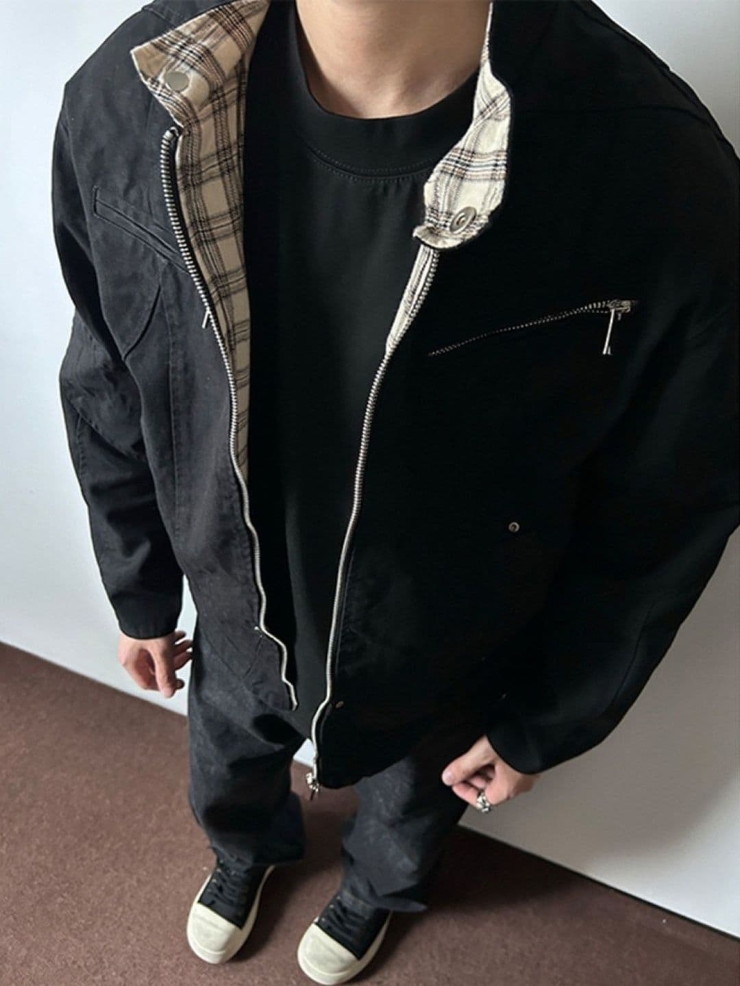 KPOP Men Bomber Jacket - view 1