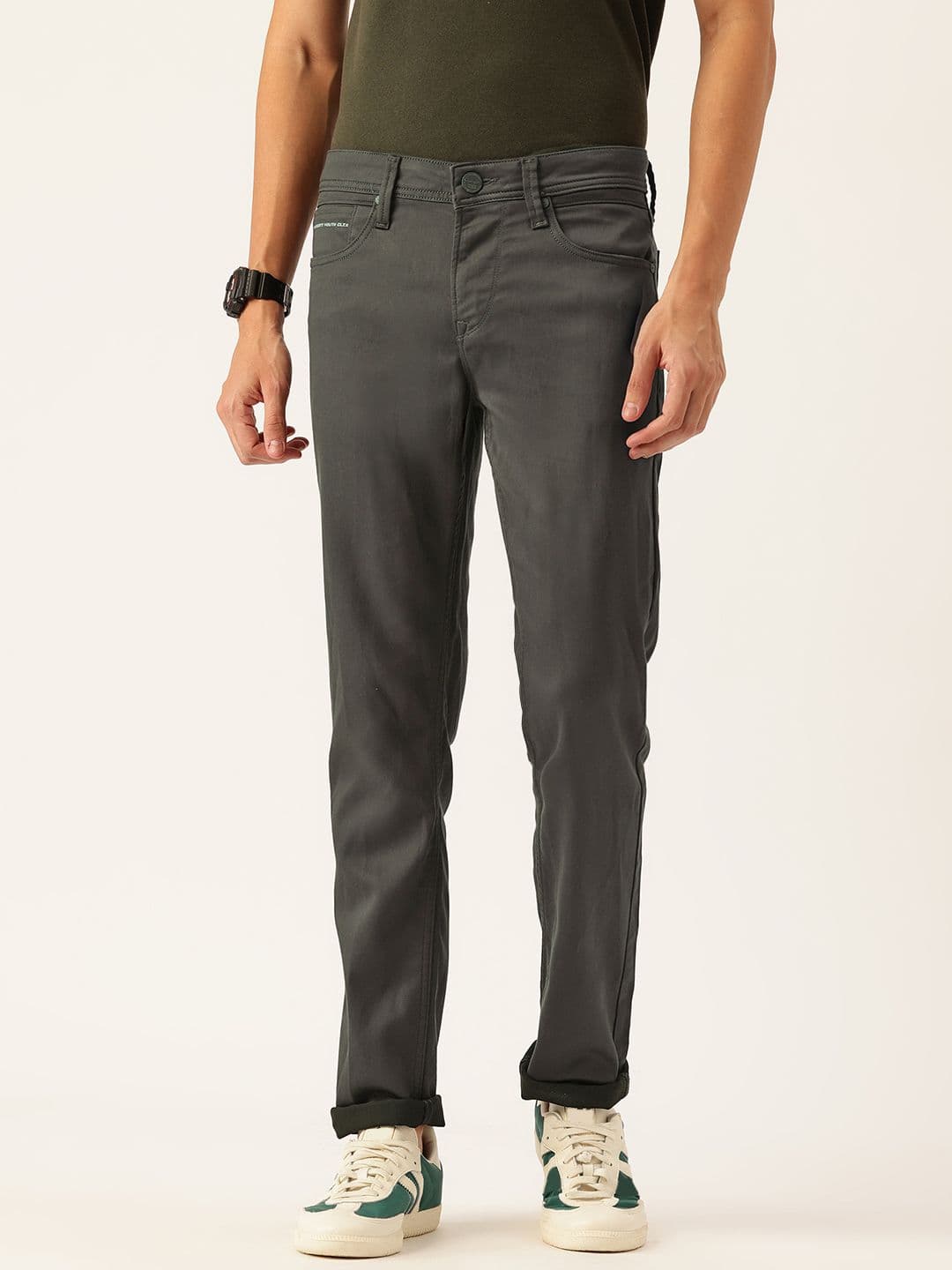 Integriti Men Slim Fit Mid-Rise Stretchable Jeans - view 1