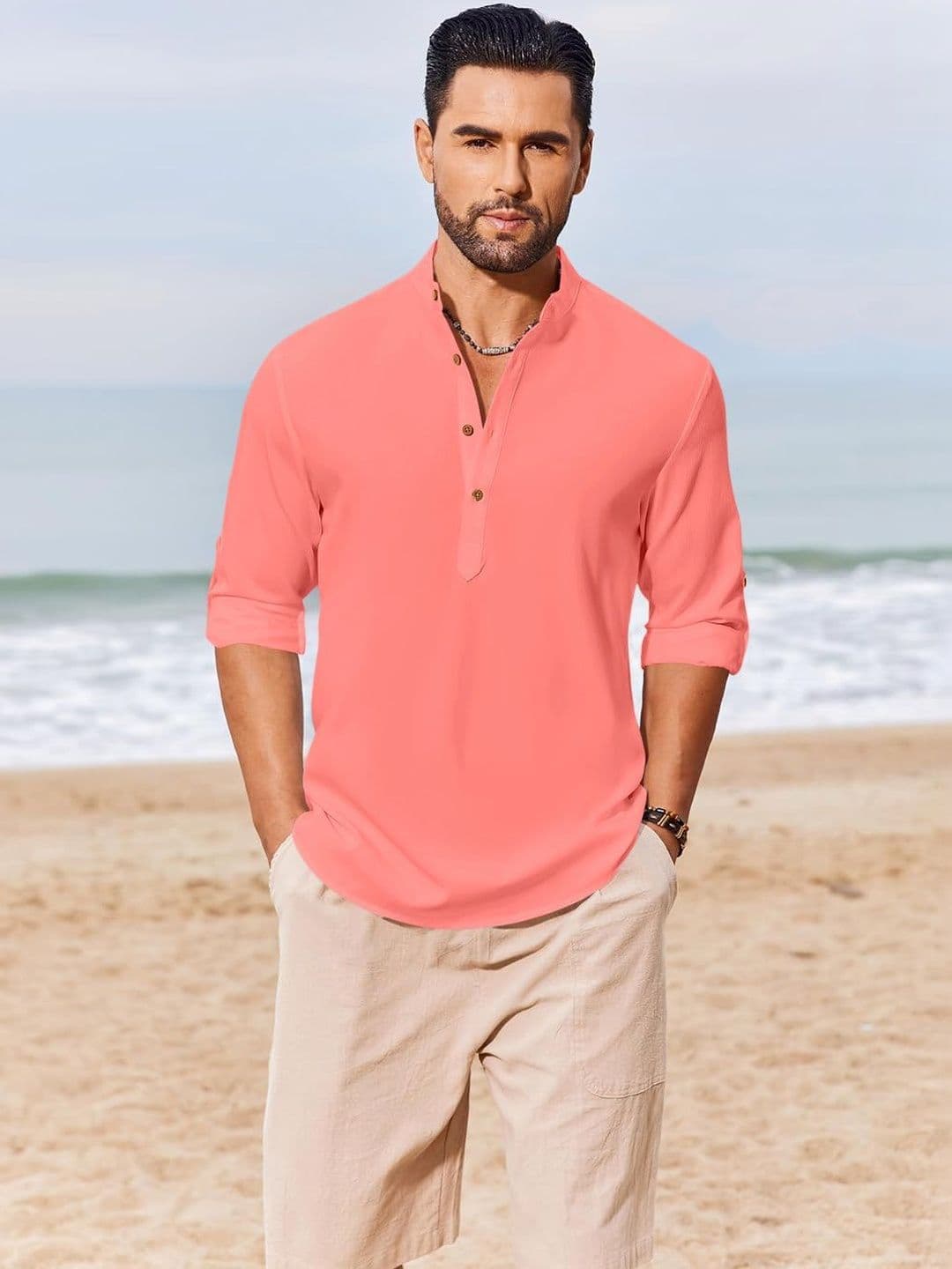 ZELINCO Men Gotta Patti Kurta - view 1