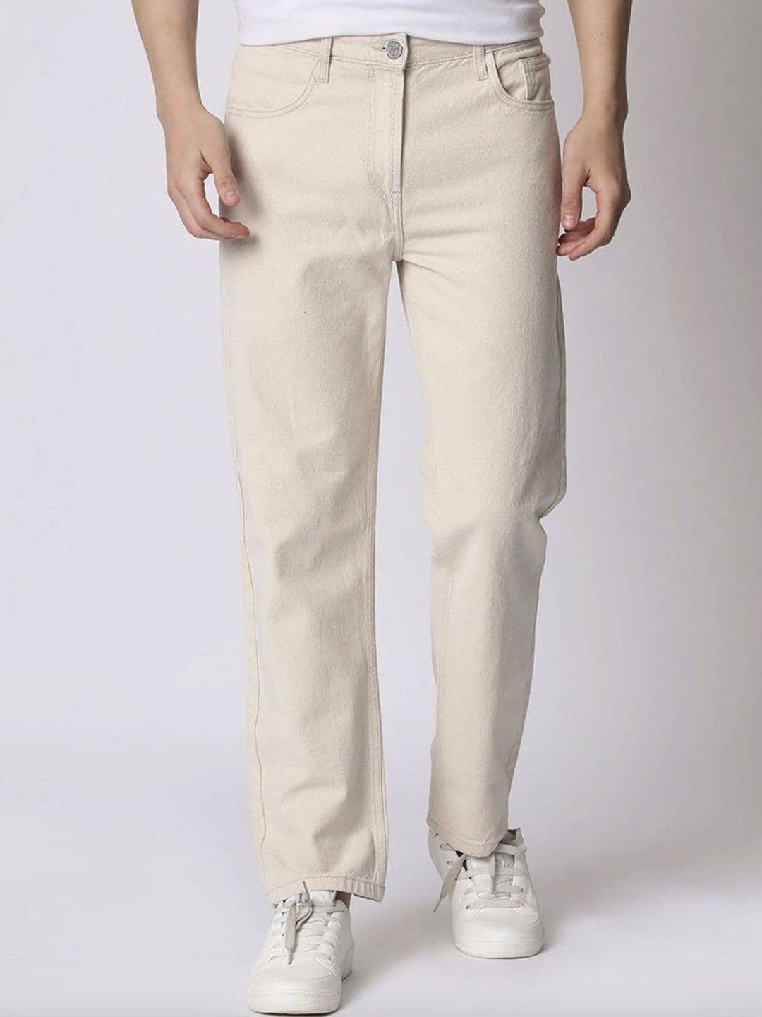 MASTERLY WEFT Men Jean Straight Fit Mid-Rise Stretchable Jeans - view 1