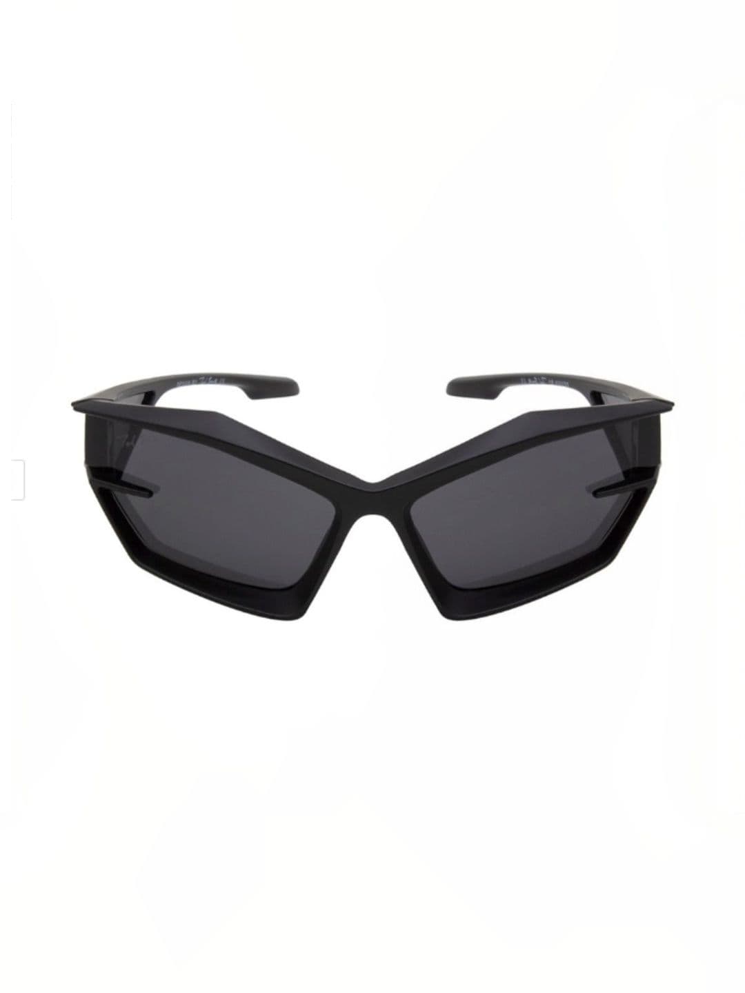 SPADEACES Unisex Black Lens & Black Sports Sunglasses with - view 1