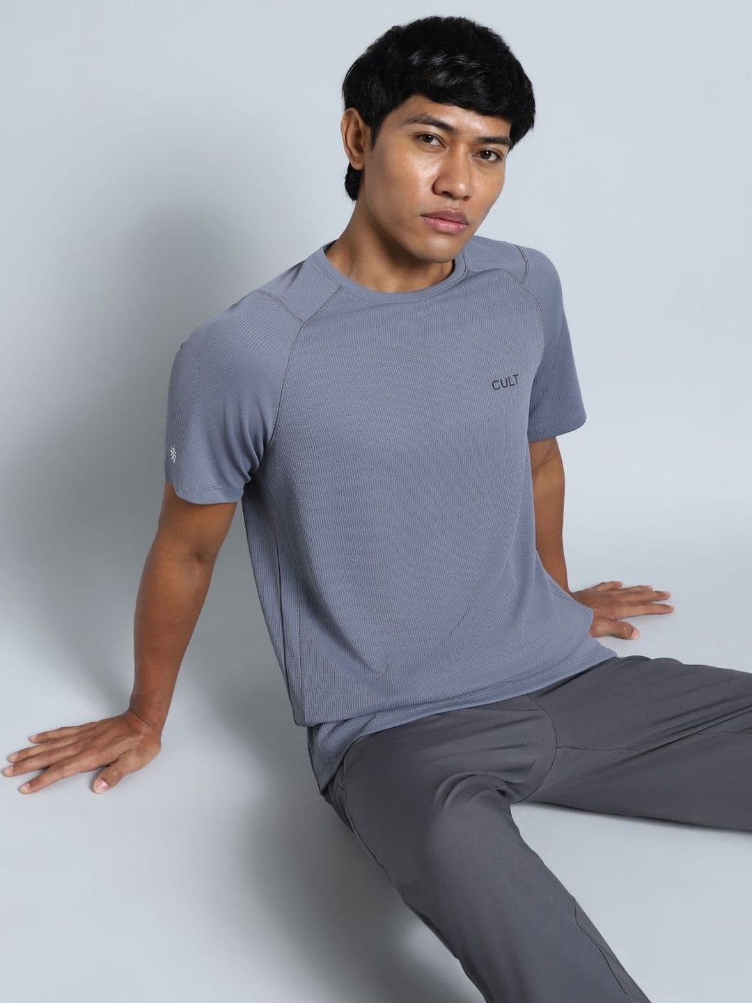 CULT Men's Sky Blue All Format Training T-shirt - view 1