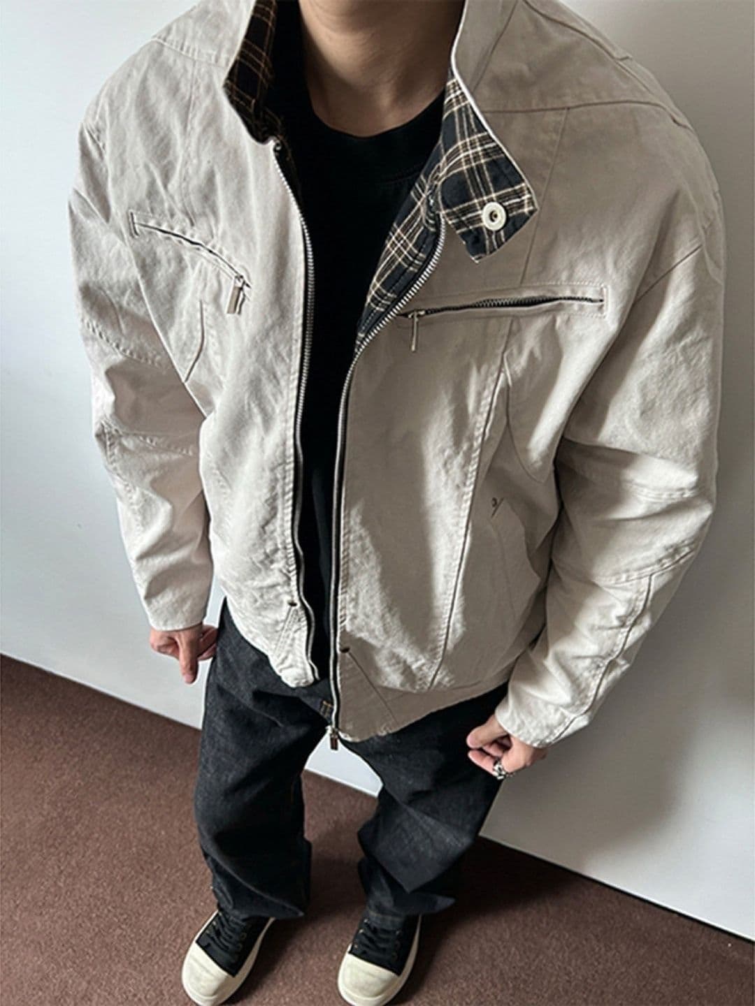 KPOP Men Bomber Jacket - view 1