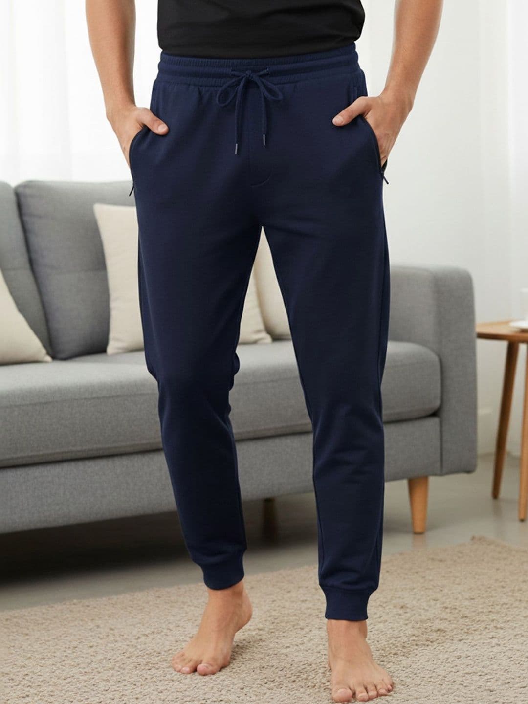 The Roadster Lifestyle Co. Men Cotton Mid-Rise Joggers - view 1