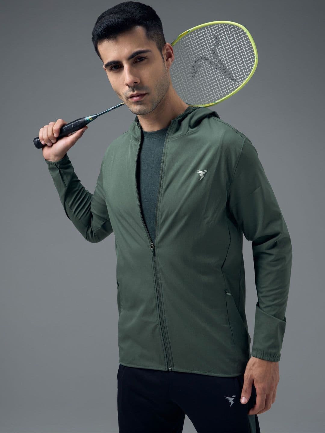 Technosport Men Brand Logo Lightweight Running Sporty Jacket - view 1