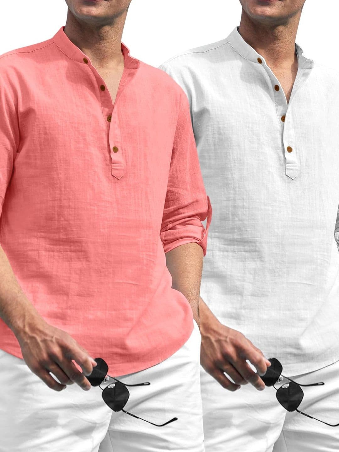 ZELINCO Men Thread Work Kurta - view 1