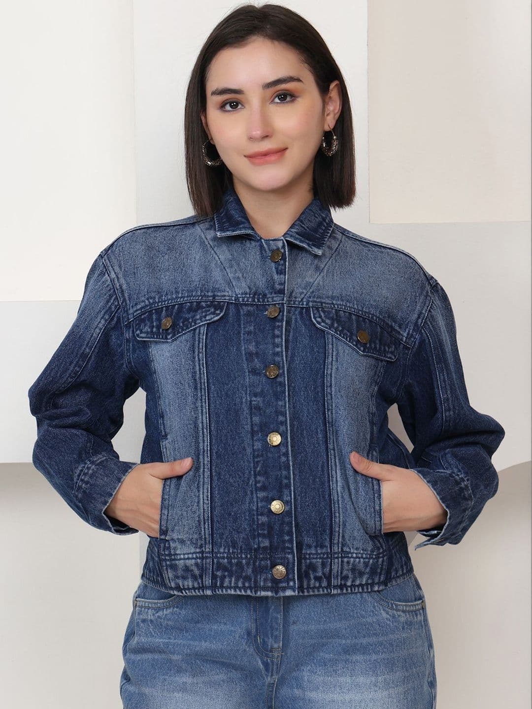 PUELLA Women Denim Jacket - view 1