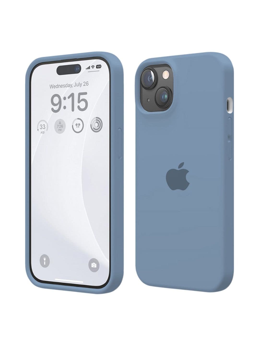 INNOPACE Silicone iPhone 15 Back Case - view 1