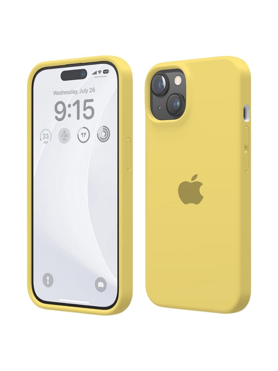 INNOPACE Printed Silicone iPhone 15 Back Case - view 1