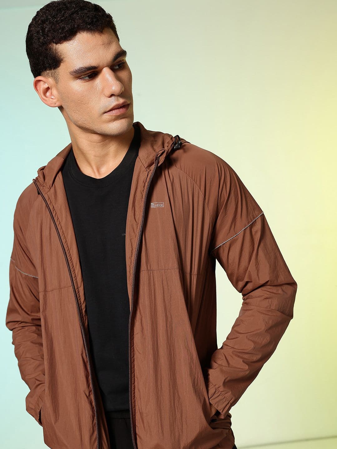 HRX by Hrithik Roshan Hooded Training Jacket - view 1