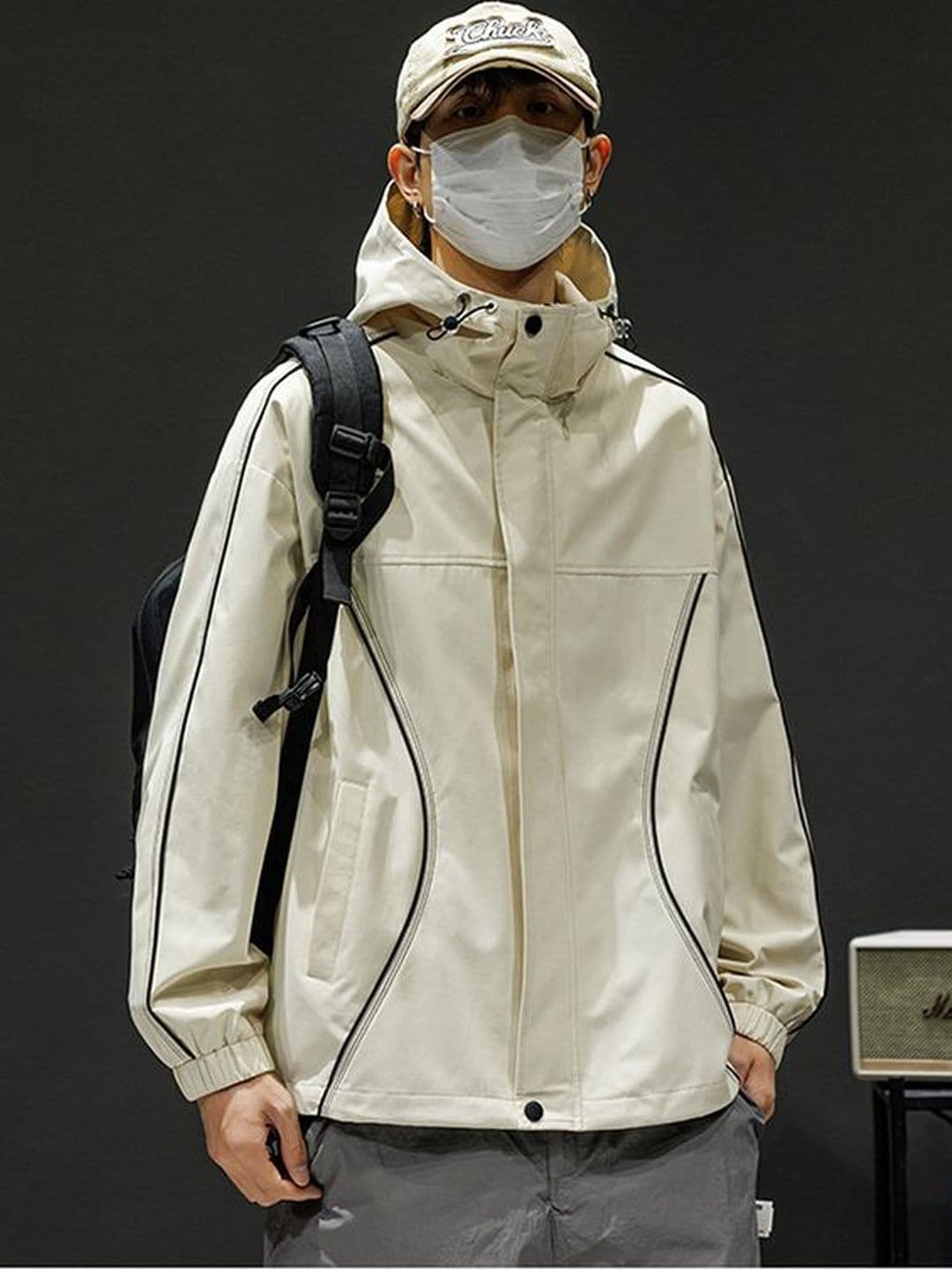 HERE&NOW Longline Hooded Tailored Jacket - view 1
