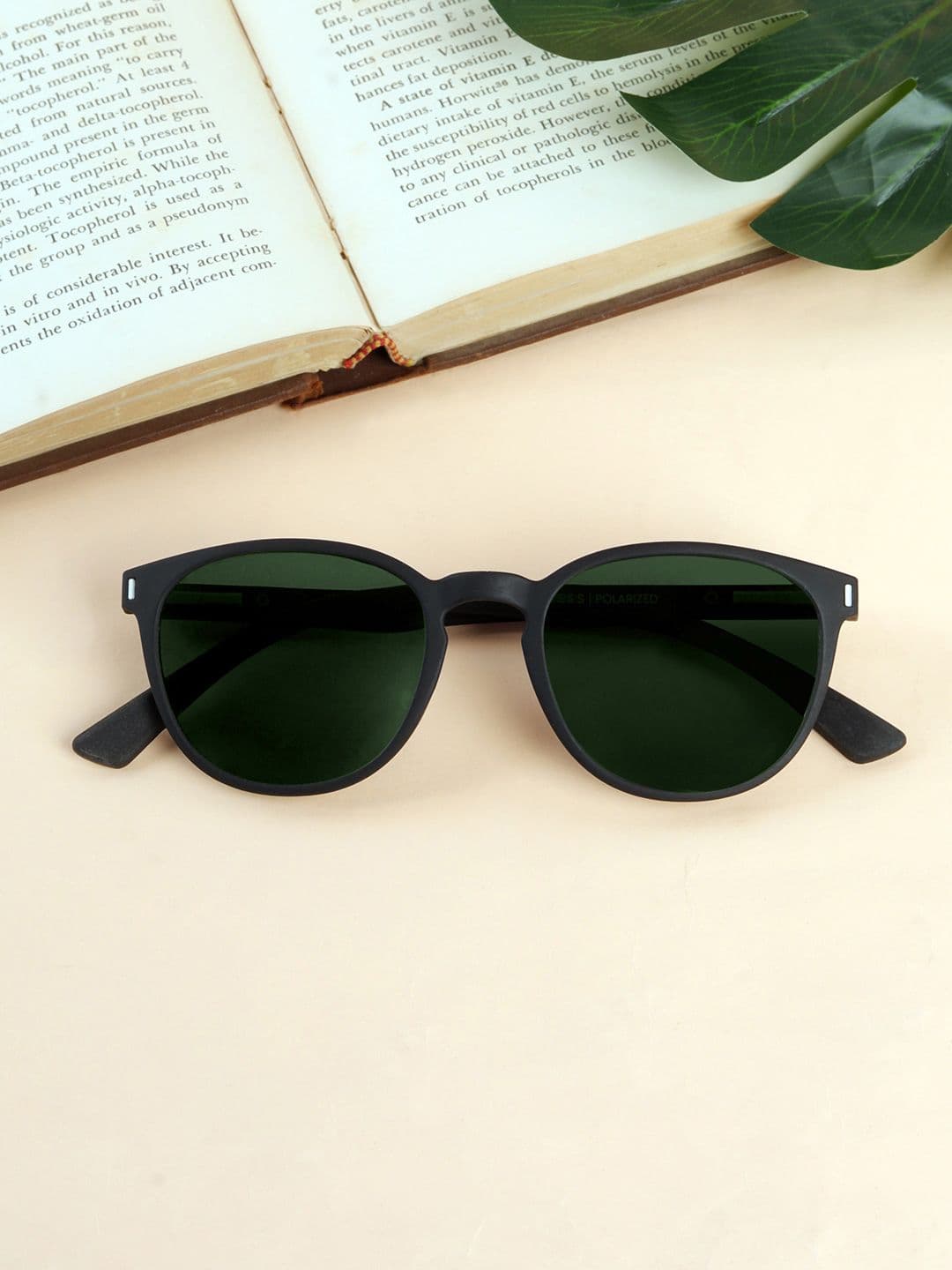 Woggles Unisex Round Sunglasses with Polarised Lens-WOWFRO-02-M09-1084-M - view 1
