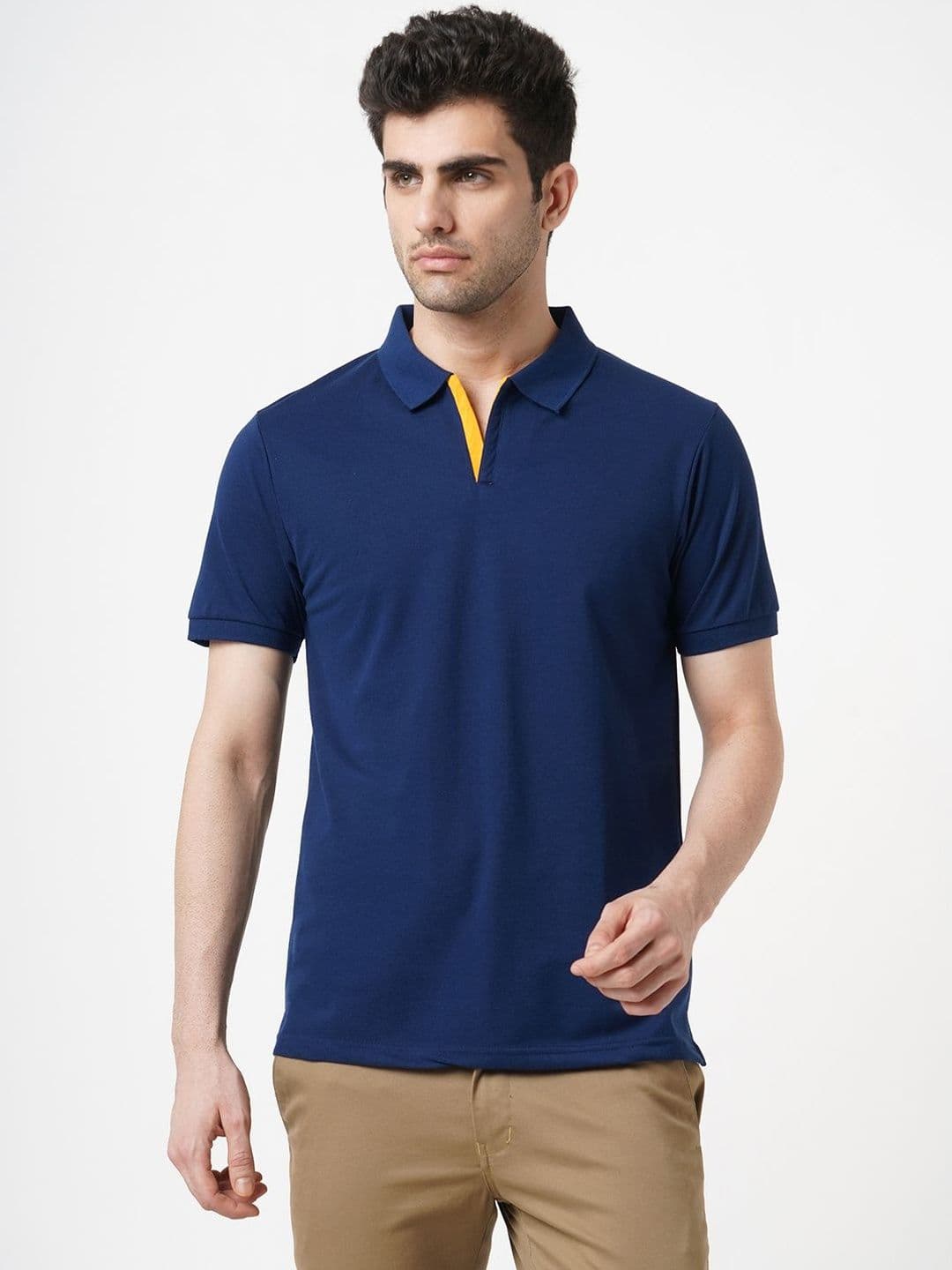 Stitch Hub Polo Collar T-shirt - view 1