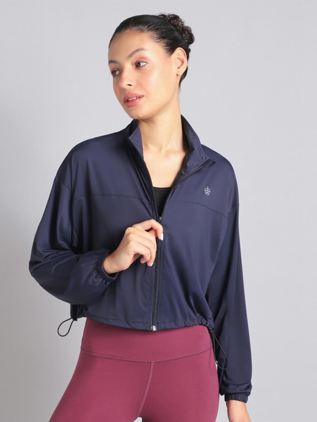 CULT Women Blue Supreme Soft Ultra Light Running Jacket - view 1