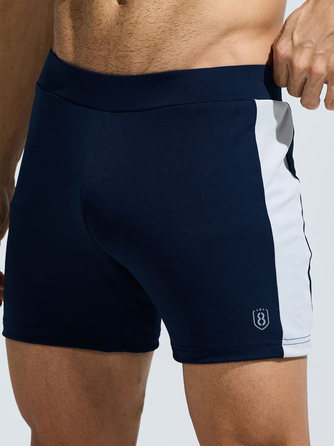 DOMIN8 Men Polyester Swim Bottoms - view 1