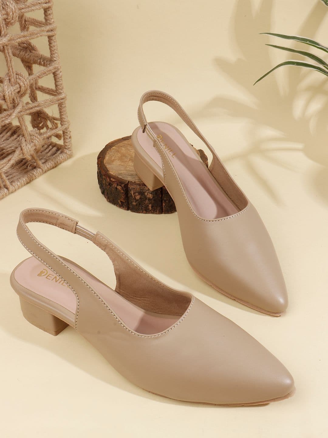 Denill Women Solid Block Sandals - view 1