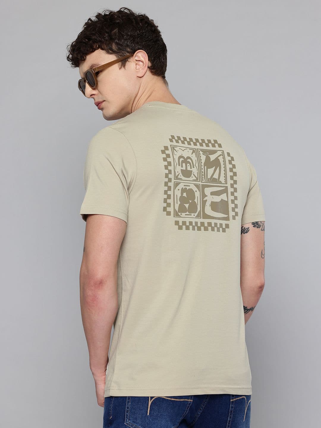 Flying Machine Graphic Printed Regular Fit T-shirt - view 1