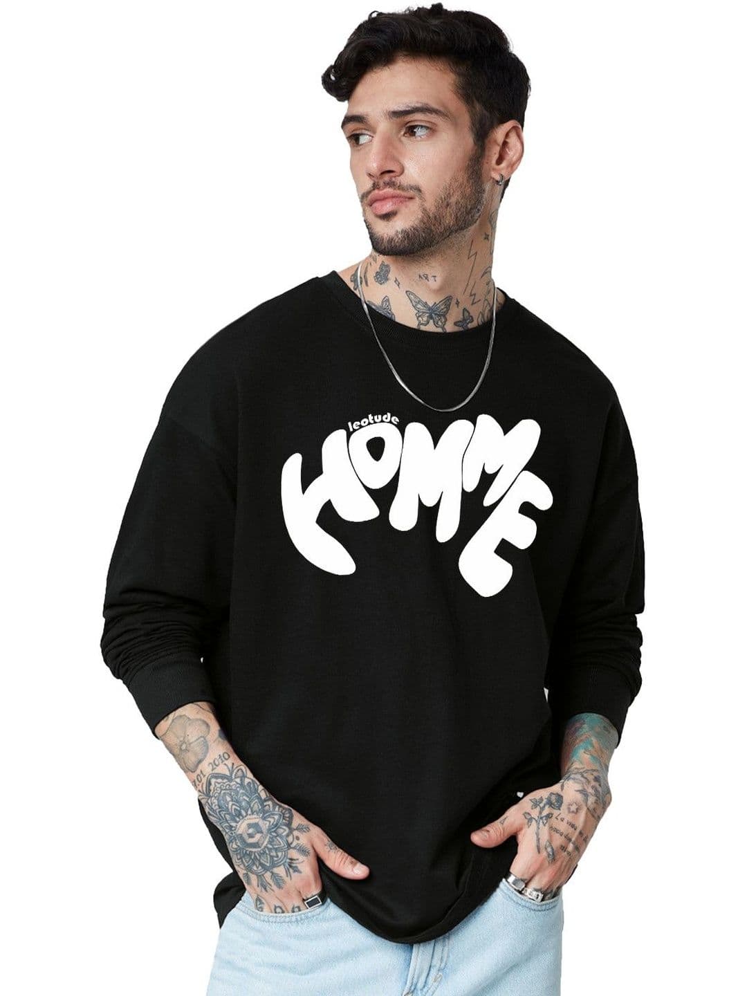 Leotude Men Typography Printed T-shirt - view 1