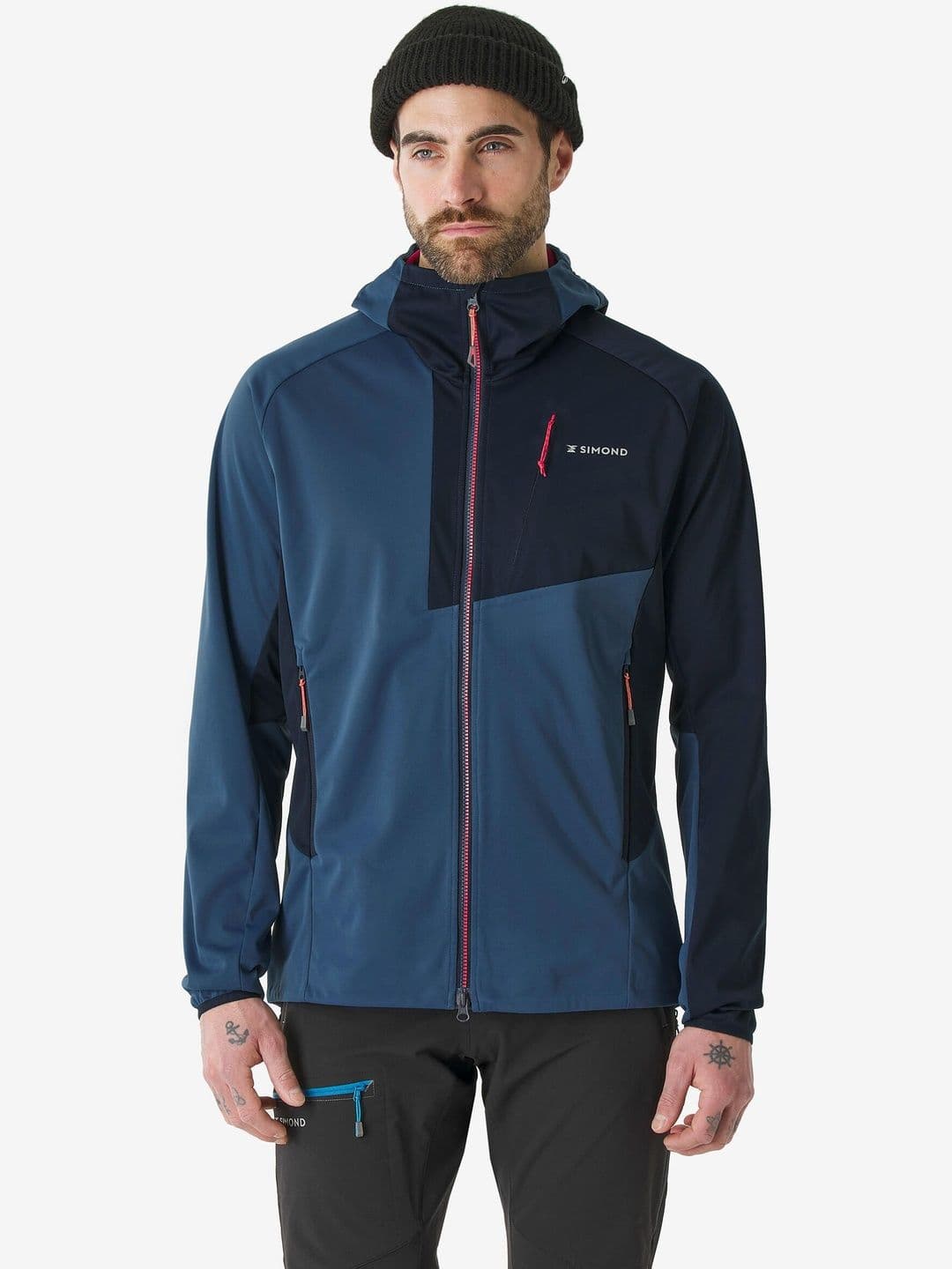 Decathlon Quechua - Men Blue Windproof Mountaineering Jacket - view 1