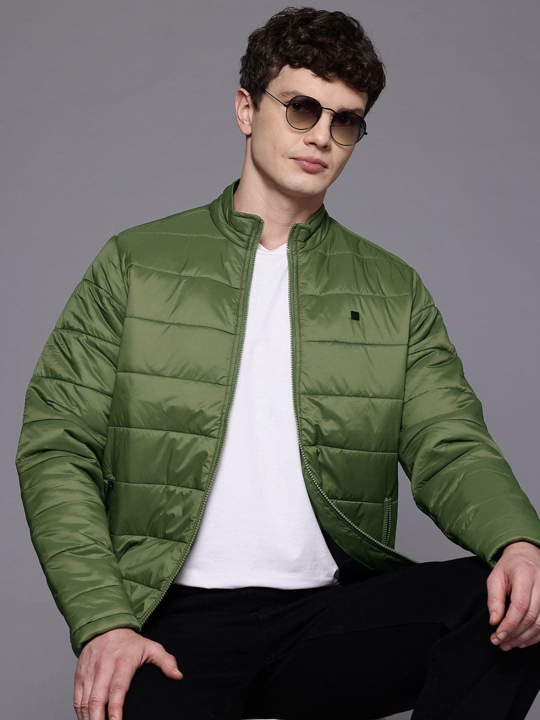 Allen Solly Mock Collar Padded Jacket - view 1