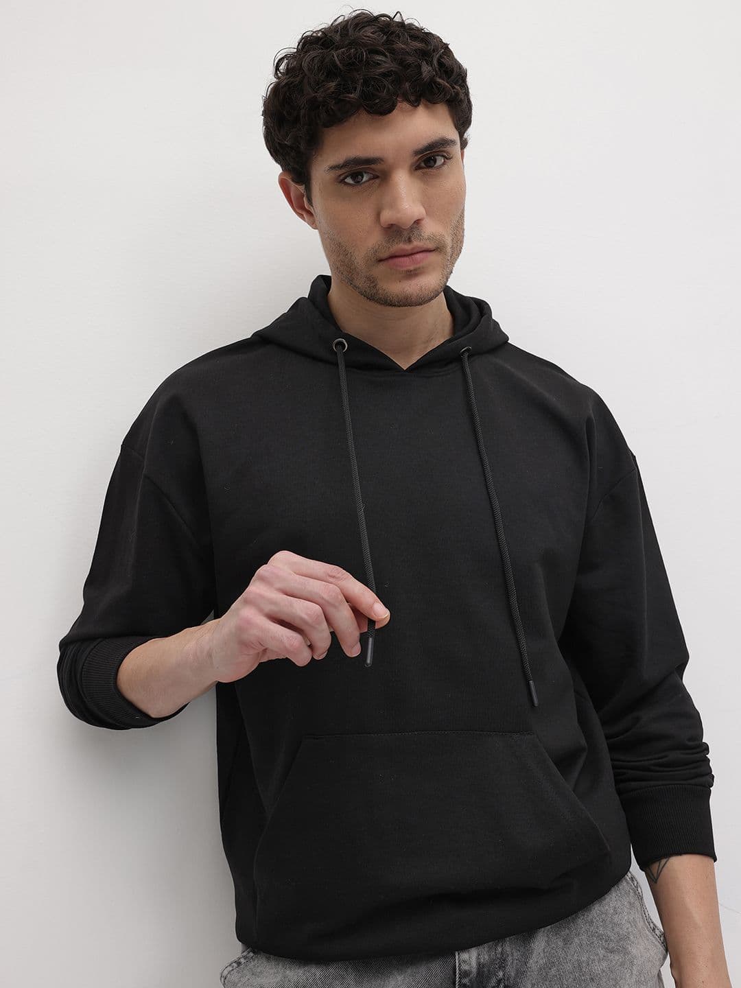 The Roadster Life Co. Drop-Shoulder Hooded Sweatshirt - view 1